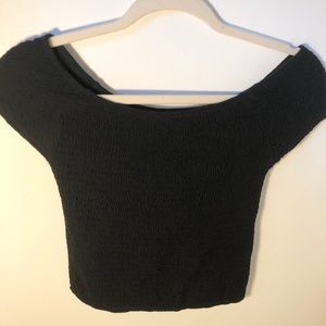 Brandy Melville black crop top!